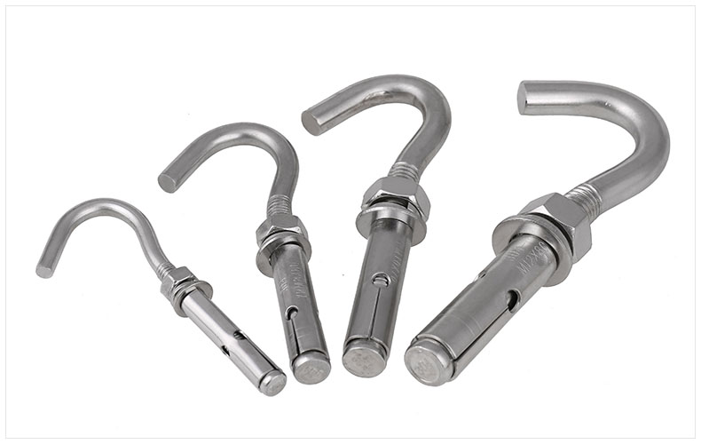 304不銹鋼膨脹螺絲掛鉤 萬能膨脹鉤井蓋窨拉爆帶鉤吊鉤6 304不銹鋼膨脹螺絲掛鉤 萬能膨脹鉤井蓋窨拉爆帶鉤吊鉤6