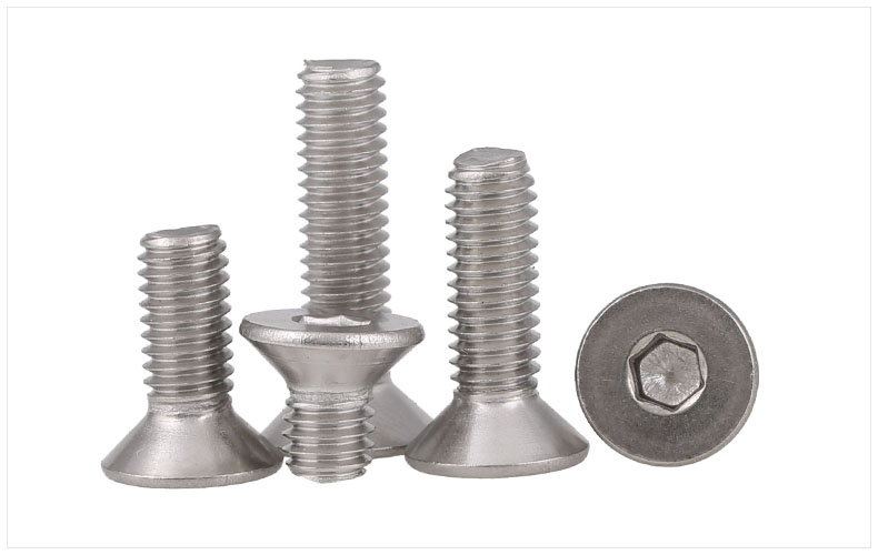 304不銹鋼平頭螺絲沉頭內六角螺絲釘3 304不銹鋼平頭螺絲沉頭內六角螺絲釘3