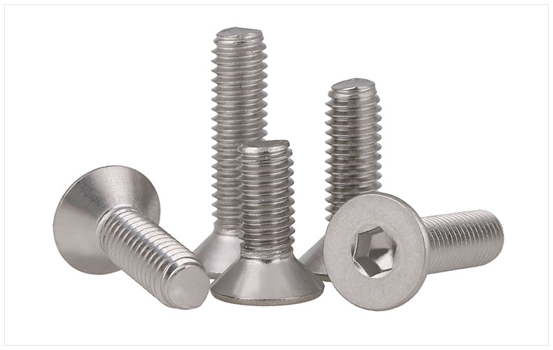 304不銹鋼平頭螺絲沉頭內六角螺絲釘4 304不銹鋼平頭螺絲沉頭內六角螺絲釘4