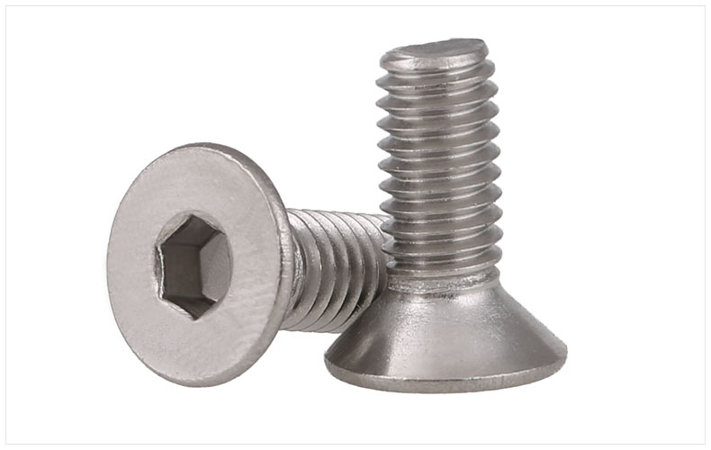 304不銹鋼平頭螺絲沉頭內六角螺絲釘5 304不銹鋼平頭螺絲沉頭內六角螺絲釘5