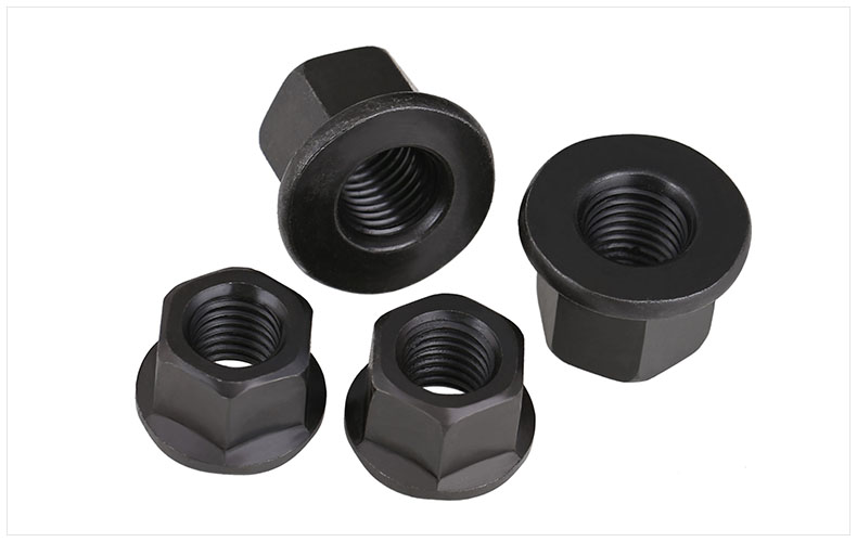 法蘭帶墊螺帽六角法蘭面高螺母壓板母3 法蘭帶墊螺帽六角法蘭面高螺母壓板母3