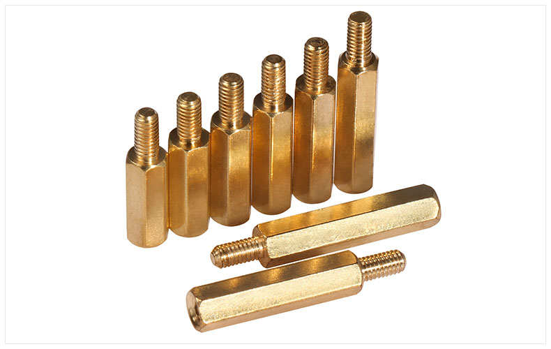 銅柱M3 單頭六角銅柱 銅柱螺絲 六角隔離柱【M3銅柱系列】螺絲帽 銅柱M3 單頭六角銅柱 銅柱螺絲 六角隔離柱【M3銅柱系列】螺絲帽