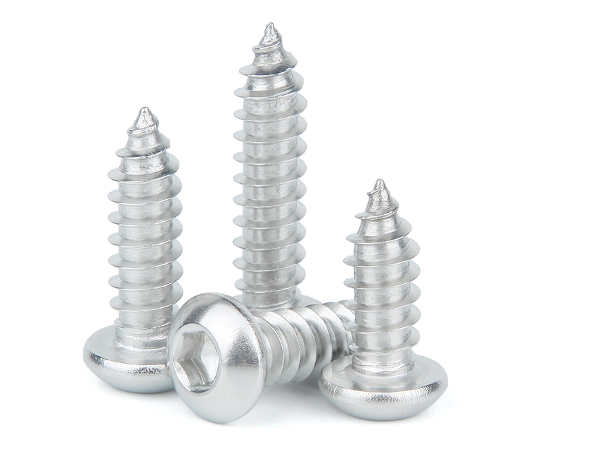 304不銹鋼圓頭內(nèi)六角自攻螺絲3 304不銹鋼圓頭內(nèi)六角自攻螺絲3